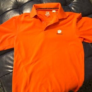 Cutter&Buck Embroidered Clemson Polo